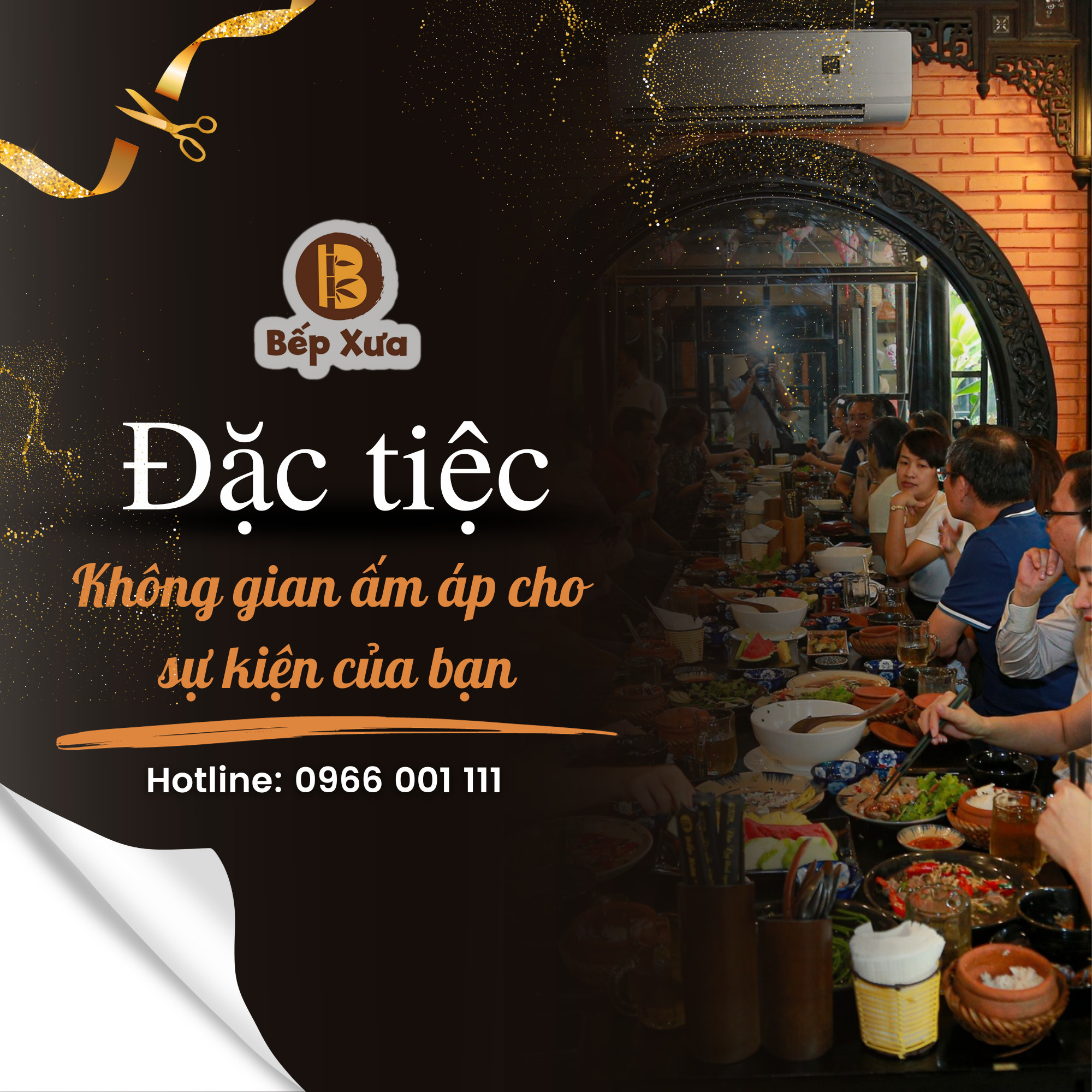 MANG TRẢI NGHIỆM ẨM THỰC ĐẶC BIỆT TỚI SỰ KIỆN CỦA BẠN: NHẬN ĐẶT TIỆC TẠI NHÀ HÀNG BẾP XƯA